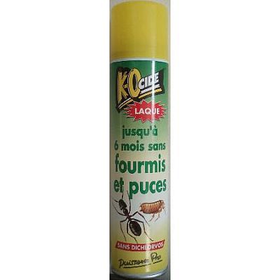 LAQUE ANTI FOURMIS & PUCES 300ml - ACTION PENDANT 6 MOIS