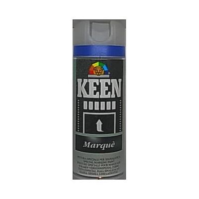 PEINTURE FLUO BLEU VIF DE SIGNALISATION KEEN  520 ml